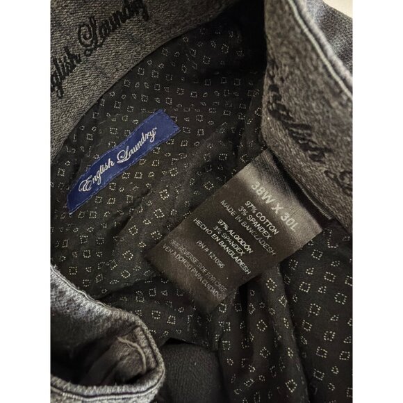 English Laundry Mens Gray Chino Pants Size 38x 30 - Picture 3 of 3